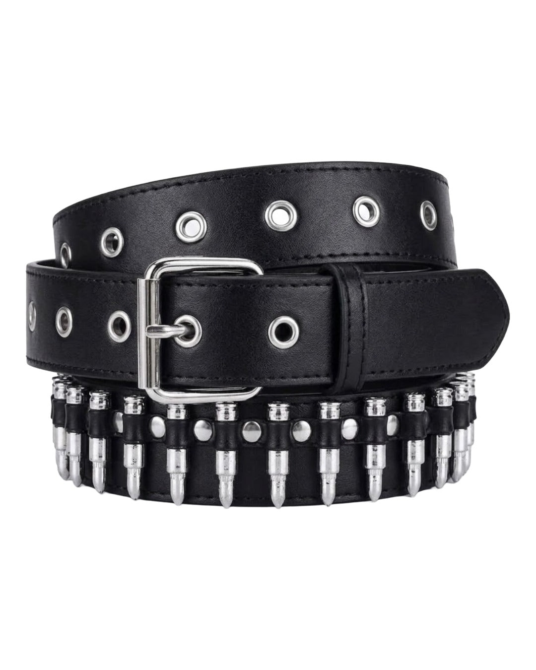 WILD WEST LEATHER BULLET BELT