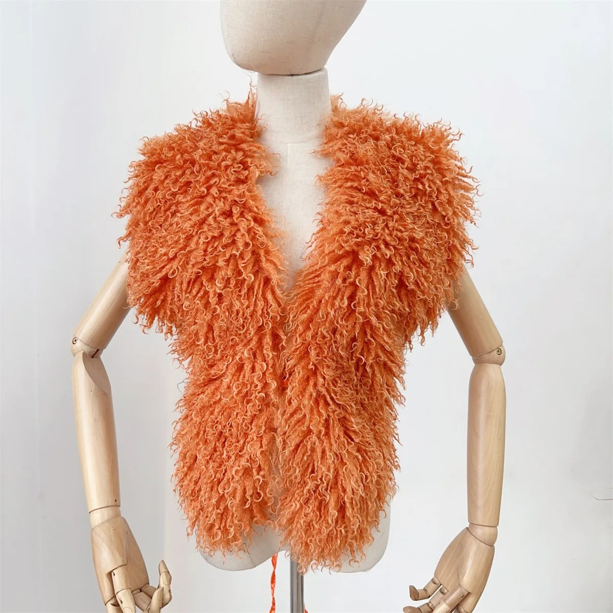 BOND-GIRL FAUX FUR VEST