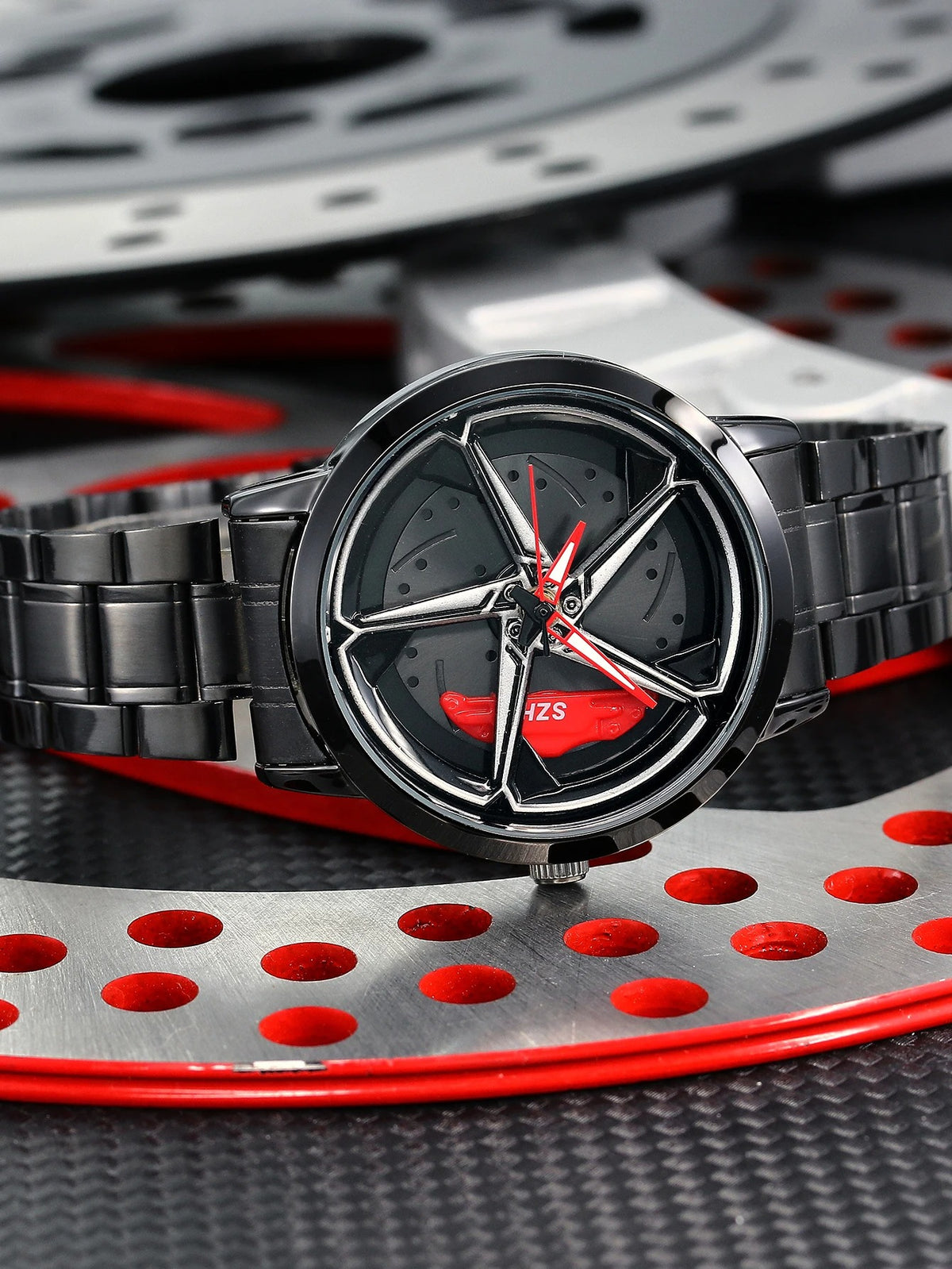 SPINNING CAR WATCH