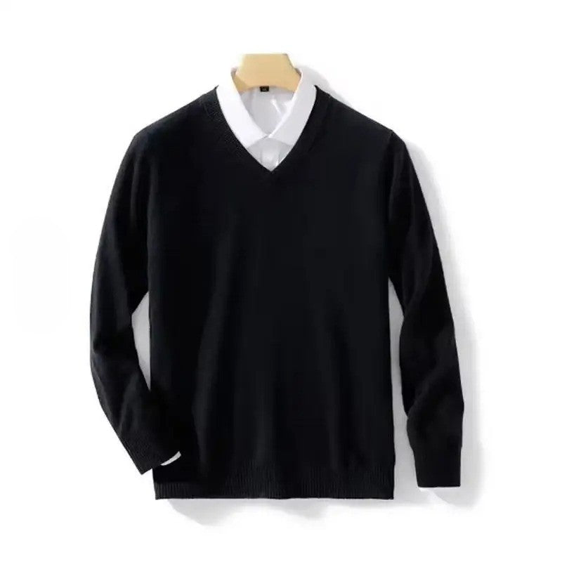 WOOL KNIT SWEATER